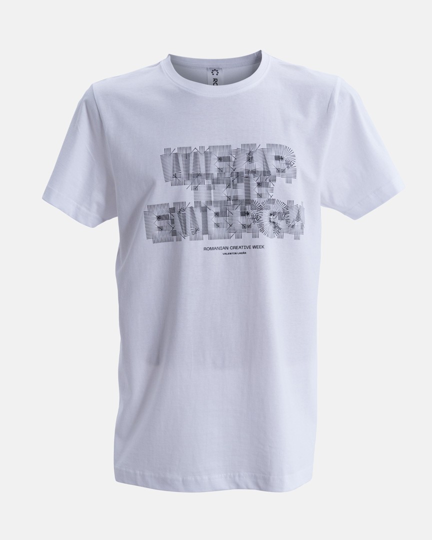 Tricou Wear the Energy — Alb