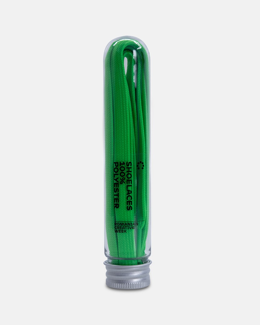 Șireturi verde neon